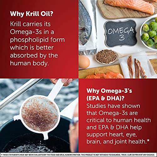 Foto 3 | Suplemento De Aceite De Krill Megared Omega-3 1000 Mg 60 Cápsulas Blandas - Venta Internacional.