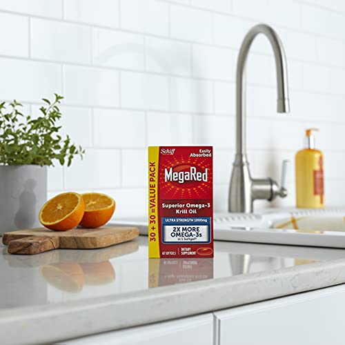 Foto 8 pulgar | Suplemento De Aceite De Krill Megared Omega-3 1000 Mg 60 Cápsulas Blandas - Venta Internacional.