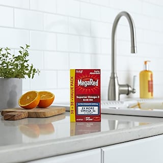 Foto 7 | Suplemento De Aceite De Krill Megared Omega-3 1000 Mg 60 Cápsulas Blandas - Venta Internacional.