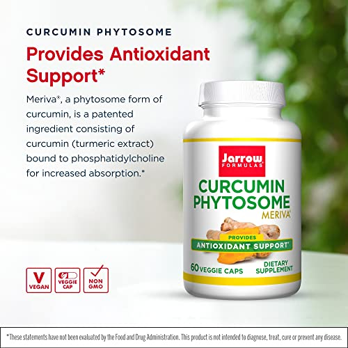 Foto 6 pulgar | Suplemento Jarrow Formulas Curcumin Phytosome 500 Mg 60 Cápsulas - Venta Internacional.