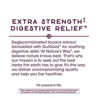 Foto 4 | Suplemento Nature's Way Dgl Ultra Extra Strength 90 Cápsulas - Venta Internacional.