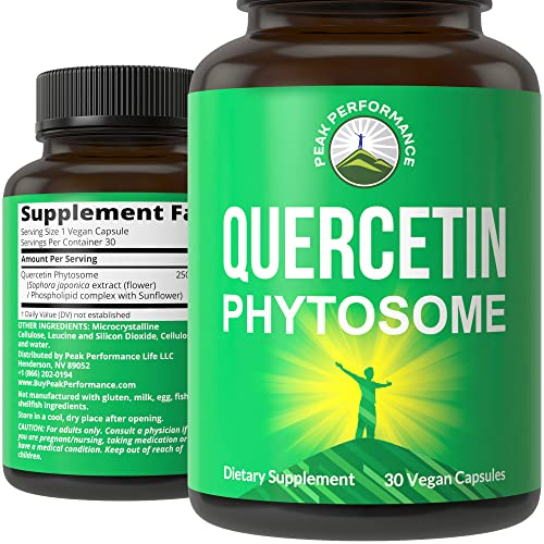 Foto 2 pulgar | Suplemento Peak Performance Quercetin Phytosome 30 Cápsulas-Venta Internacional