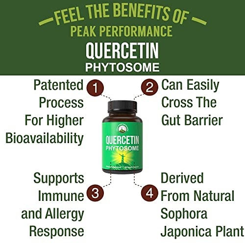 Foto 5 pulgar | Suplemento Peak Performance Quercetin Phytosome 30 Cápsulas-Venta Internacional