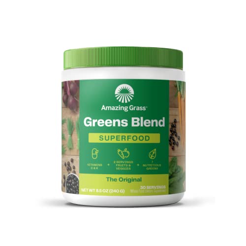 Foto 2 pulgar | Superfood Amazing Grass Super Greens En Polvo 30 Porciones - Venta Internacional