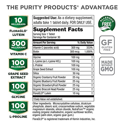 Foto 3 pulgar | Supplement Purity Products Vegan Collagen Builder 30 Comprimidos - Venta Internacional.