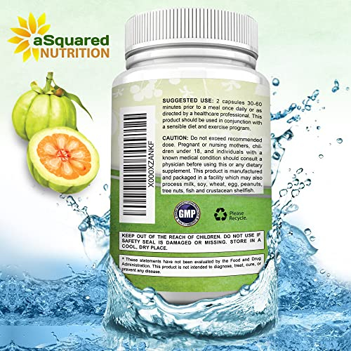 Foto 6 pulgar | Suplemento De Garcinia Cambogia De Squared Nutrition 1600 Mg 120 C - Venta Internacional.