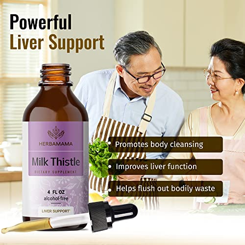 Foto 3 | Suplemento Herbamama Milk Thistle de 4 Oz-Venta Internacional