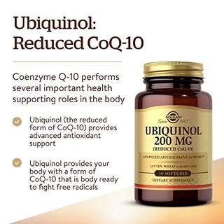 Foto 3 | Suplemento Solgar Ubiquinol 200 Mg (reducción De Coq-10) 30 G - Venta Internacional.