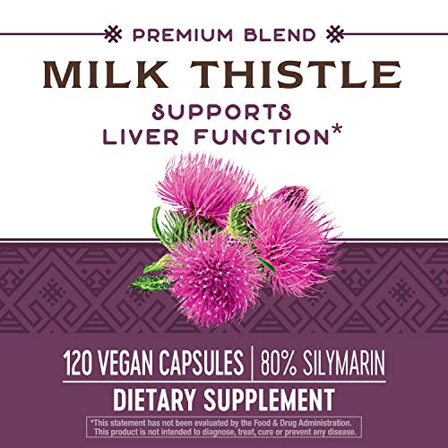 Foto 4 pulgar | Suplemento Nature's Way Milk Thistle 120 Cápsulas-Venta Internacional