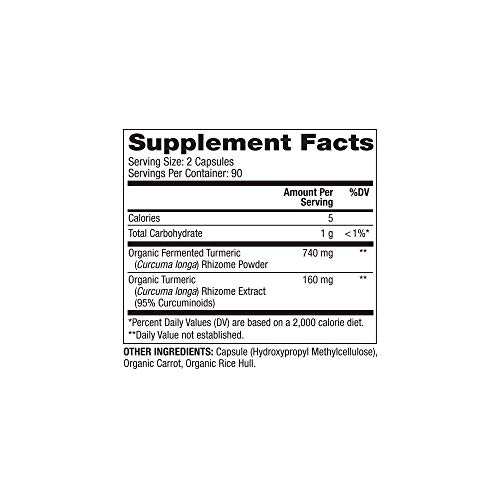 Foto 5 pulgar | Suplemento Dr. Mercola De Cúrcuma Fermentada Orgánica 180 Tabletas - Venta Internacional.