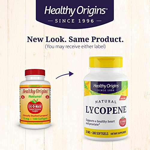 Foto 3 pulgar | Suplemento Healthy Origins Natural Lycopene 180 Cápsulas-Venta Internacional