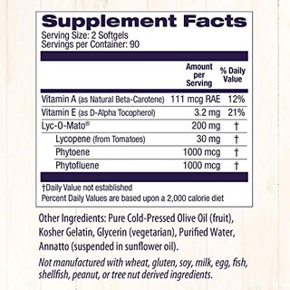 Foto 7 | Suplemento Healthy Origins Natural Lycopene 180 Cápsulas-Venta Internacional