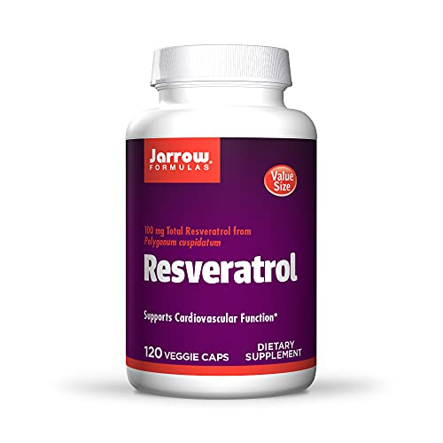 Foto 2 pulgar | Suplemento De Resveratrol De Jarrow Formulas 100 Mg Con Vitamina C - Venta Internacional.