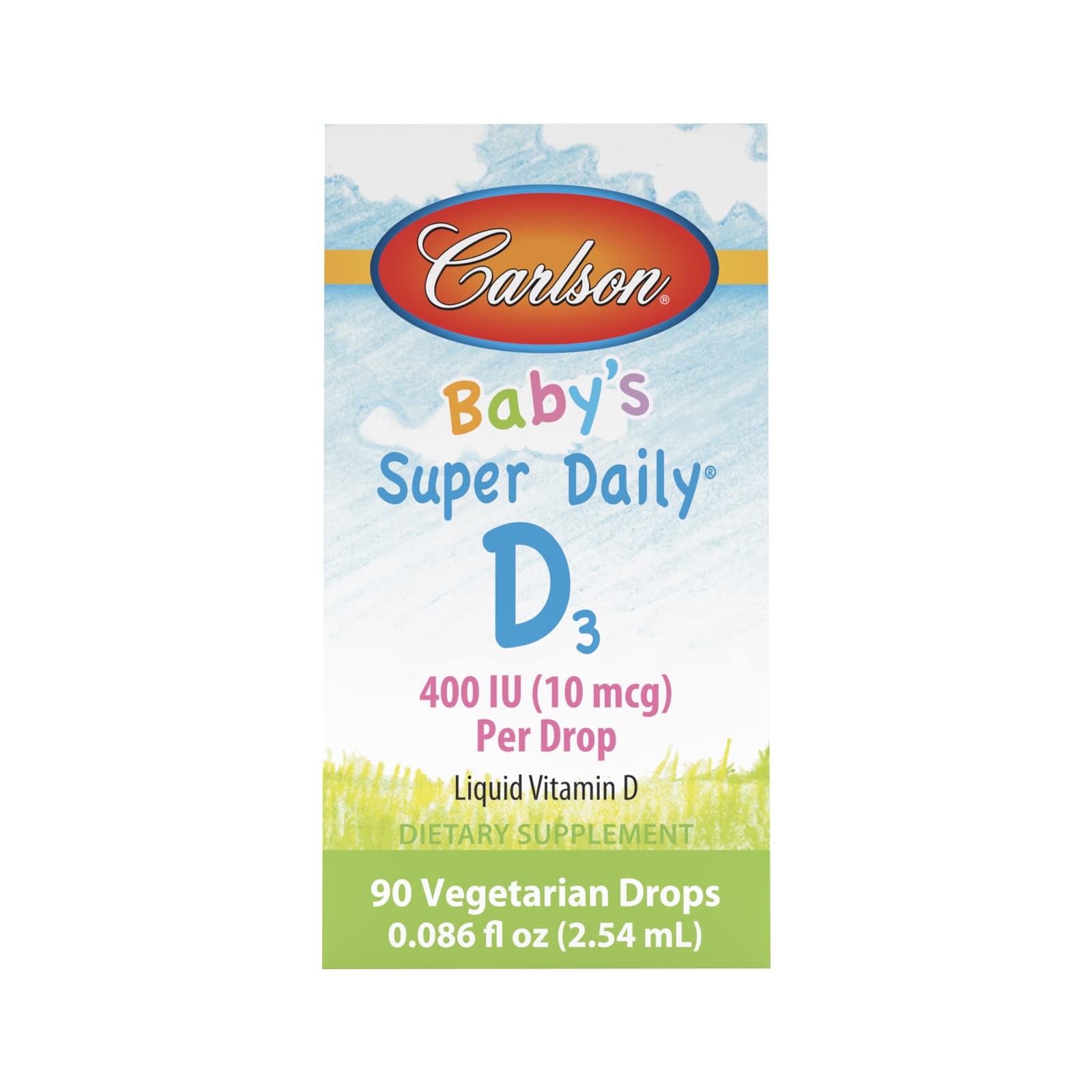 Foto 8 pulgar | Suplemento Super Daily D3 De Carlson Laboratories Para Bebés - Venta Internacional.