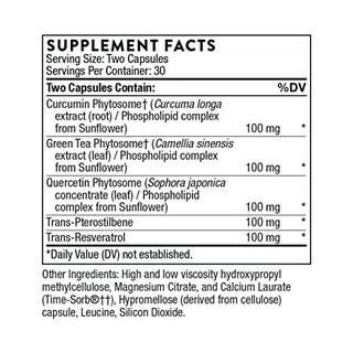 Foto 2 | Suplemento Thorne Polyresveratrol-sr Trans-resveratrol 60 Ca - Venta Internacional.