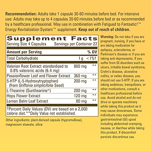 Foto 6 pulgar | ¡sleep Aid Nature's Way Fatigado A Fantástico! ¡90 Cápsulas - Venta Internacional.