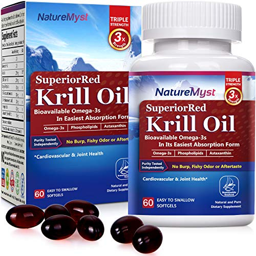 Foto 2 pulgar | Suplemento De Aceite De Krill Naturemyst 60 Cápsulas Blandas Líquidas - Venta Internacional.
