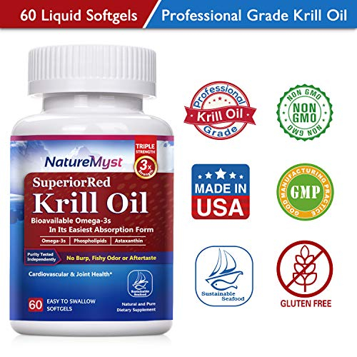 Foto 7 pulgar | Suplemento De Aceite De Krill Naturemyst 60 Cápsulas Blandas Líquidas - Venta Internacional.