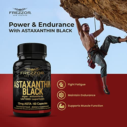Foto 3 | Suplemento Frezzor Astaxantina Negra Uaf1000+ 60 Cápsulas Blandas - Venta Internacional.