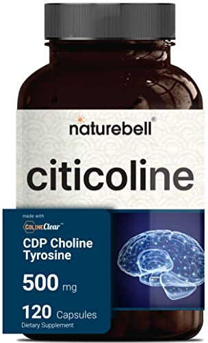 Foto 2 pulgar | Suplementos Naturebell Citicolina 500 Mg + Tirosina 50 Mg 120  - Venta Internacional.