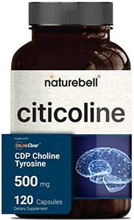 Foto 1 | Suplementos Naturebell Citicolina 500 Mg + Tirosina 50 Mg 120 - Venta Internacional.