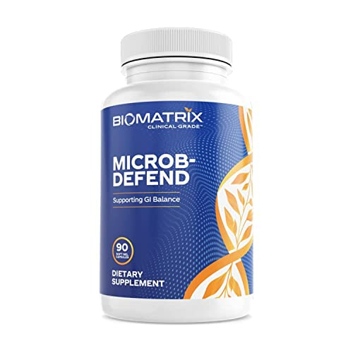 Suplemento Biomatrix Microb-defend De Tomillo, Orégano Y Aceite De Clavo - Venta Internacional.