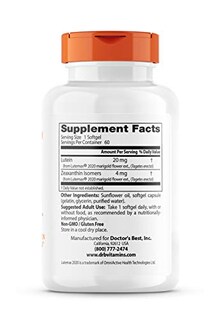 Foto 2 | Suplemento Doctor's Best Lutein con Lutemax 60 Cápsulas-Venta Internacional