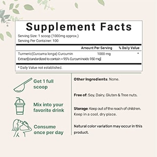 Foto 2 | Suplemento Micro Ingredients Turmeric Curcumin 100 G-Venta Internacional