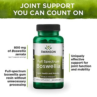 Foto 5 | Suplemento Swanson Boswellia de 60 Cápsulas 2 Piezas-Venta Internacional