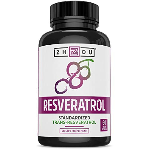 Foto 2 pulgar | Suplemento Zhou Resveratrol 60 Cápsulas Vegetarianas | Heart & Immune - Venta Internacional.