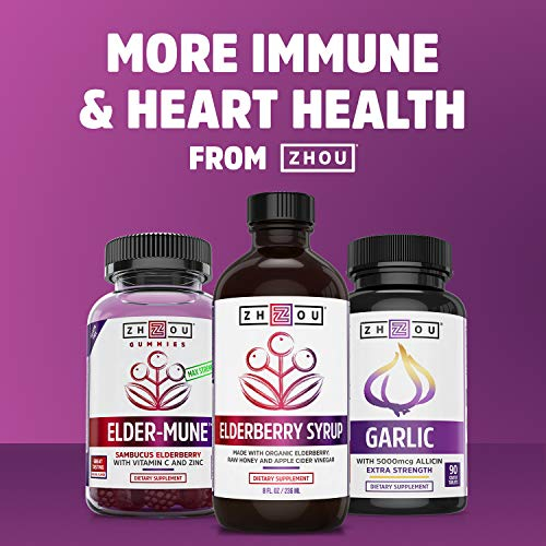 Foto 6 pulgar | Suplemento Zhou Resveratrol 60 Cápsulas Vegetarianas | Heart & Immune - Venta Internacional.