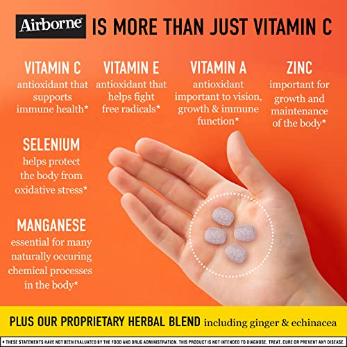 Foto 3 pulgar | Suplemento Airborne Vitamina C de 116 Tabletas-Venta Internacional