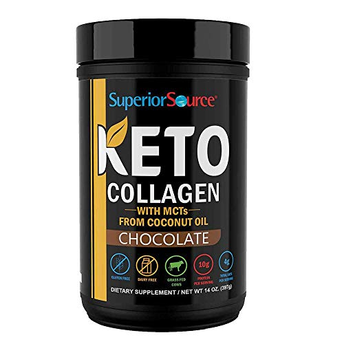 Foto 1 | Suplemento De Chocolate Con Colágeno Cetogénico De Fuente Superior, 400 G - Venta Internacional.