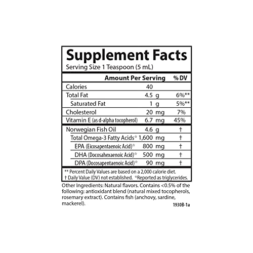 Foto 4 pulgar | Suplemento Carlson Fish Oil de 200 Ml-Venta Internacional