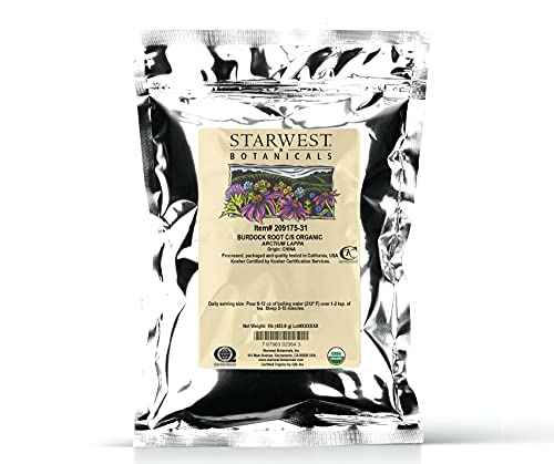 Foto 1 | Raíz De Bardana Orgánica C/s Starwest Botanicals 454 G - Venta Internacional.