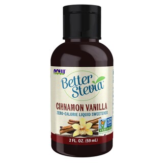 Foto 1 | Edulcorante Now Foods Better Stevia Líquido Canela Vainilla 60 - Venta Internacional