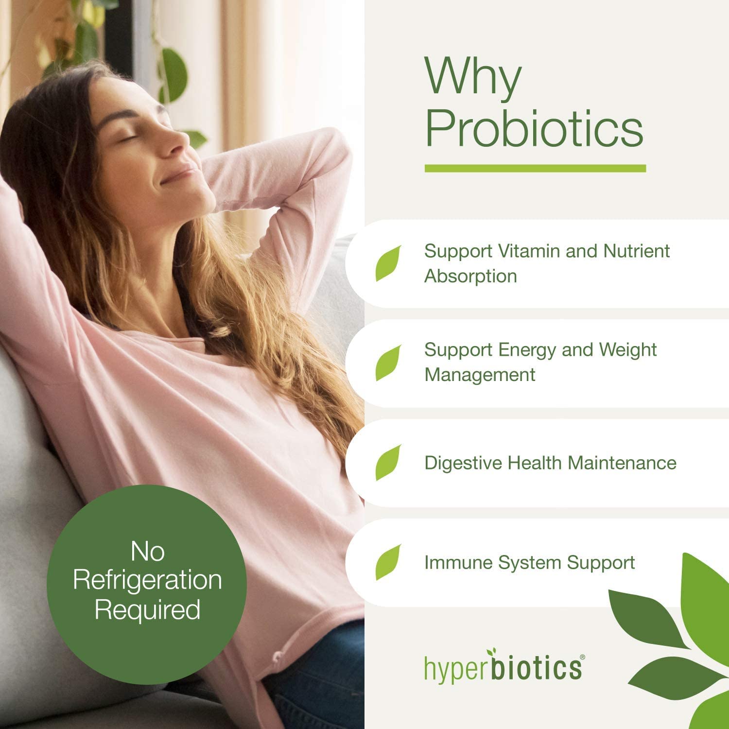 Foto 6 pulgar | Suplemento Hyperbiotics Pre+Pro 60B de 30 Cápsulas-Venta Internacional