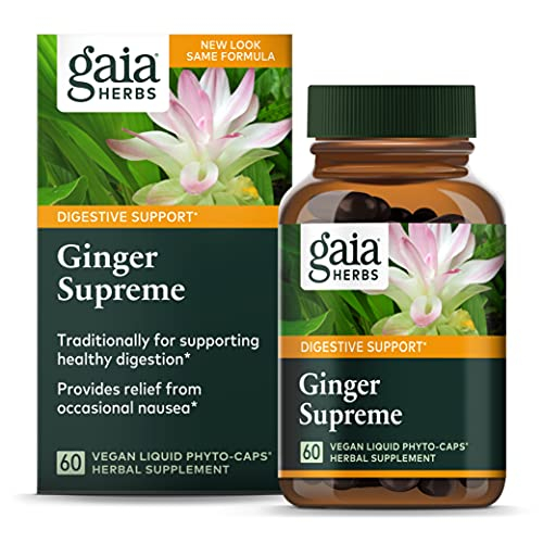 Foto 1 | Suplemento Gaia Herbs Ginger Supreme 60 Cápsulas Veganas - Venta Internacional.