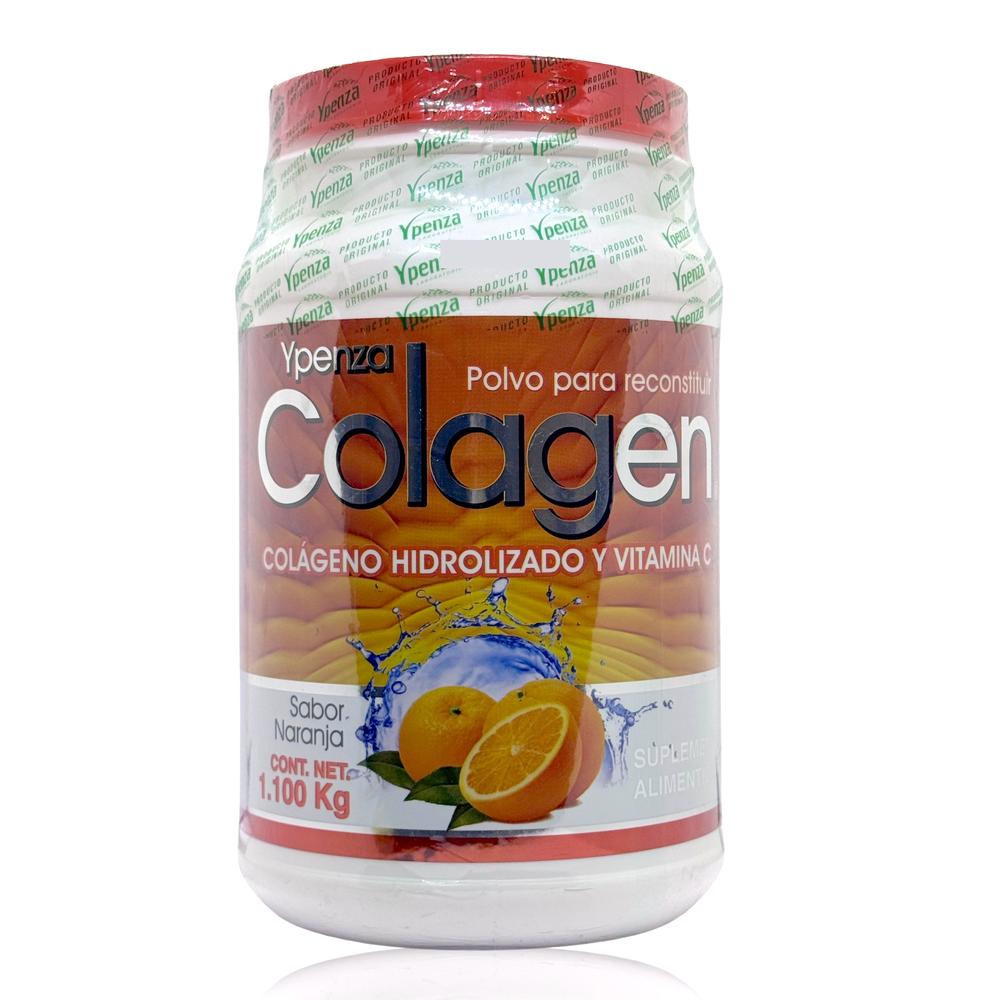 Foto 2 pulgar | Colageno Hidrolizado 100% Puro Vit C Naranja 1.1 Kg Ypenza