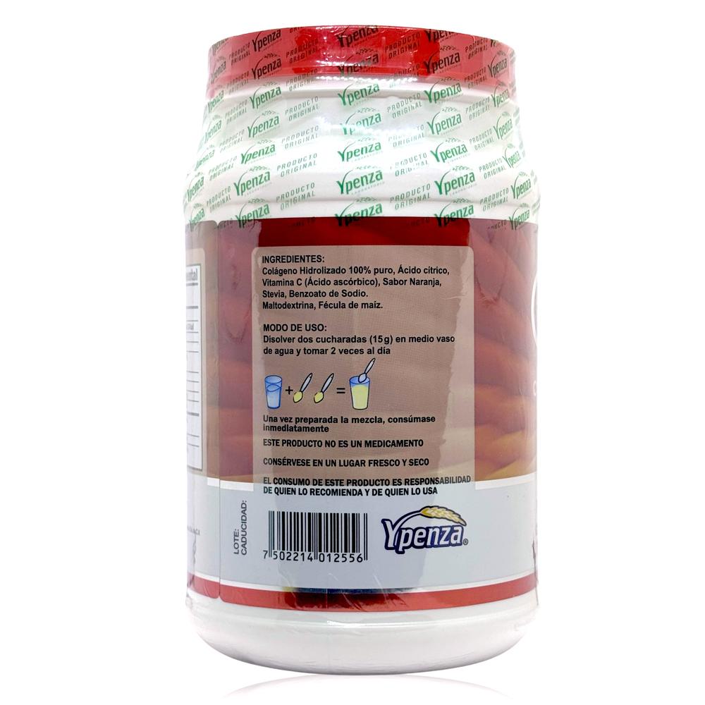 Foto 5 pulgar | Colageno Hidrolizado 100% Puro Vit C Naranja 1.1 Kg Ypenza