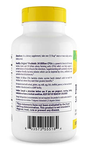 Foto 8 pulgar | Probiotic Healthy Origins, 30 Mil Millones De Cfu, De Larga Duración, 150 Ca - Venta Internacional.