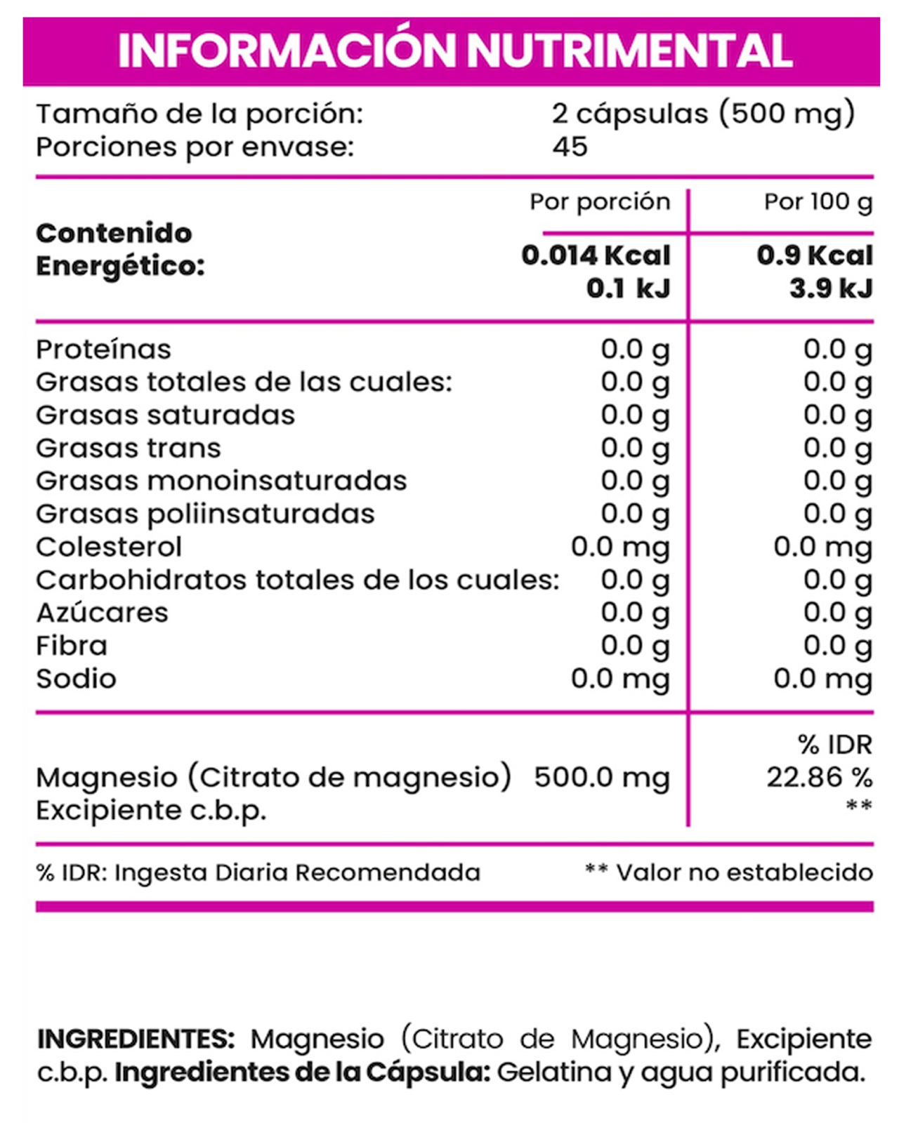 Foto 5 pulgar | Cápsulas Citrato de Magnesio Flow Vitaminas Minerales y Suplementos 3 Pack