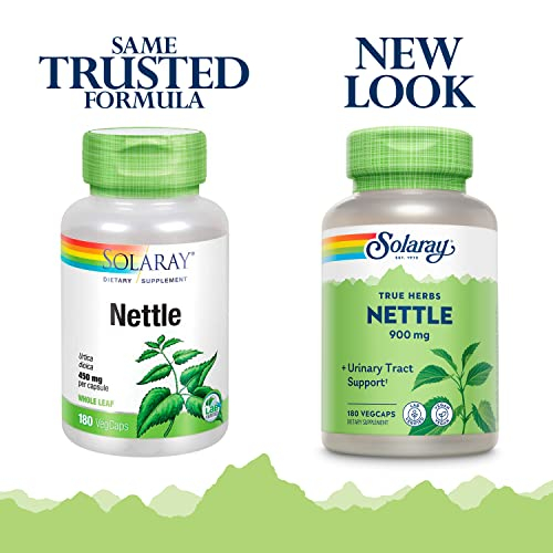 Foto 4 pulgar | Suplemento Solaray True Herbs Nettle 180 Cápsulas - Venta Internacional