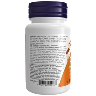 Foto 3 | Suplemento Now OralBiotic de 60 Tabletas - Venta Internacional