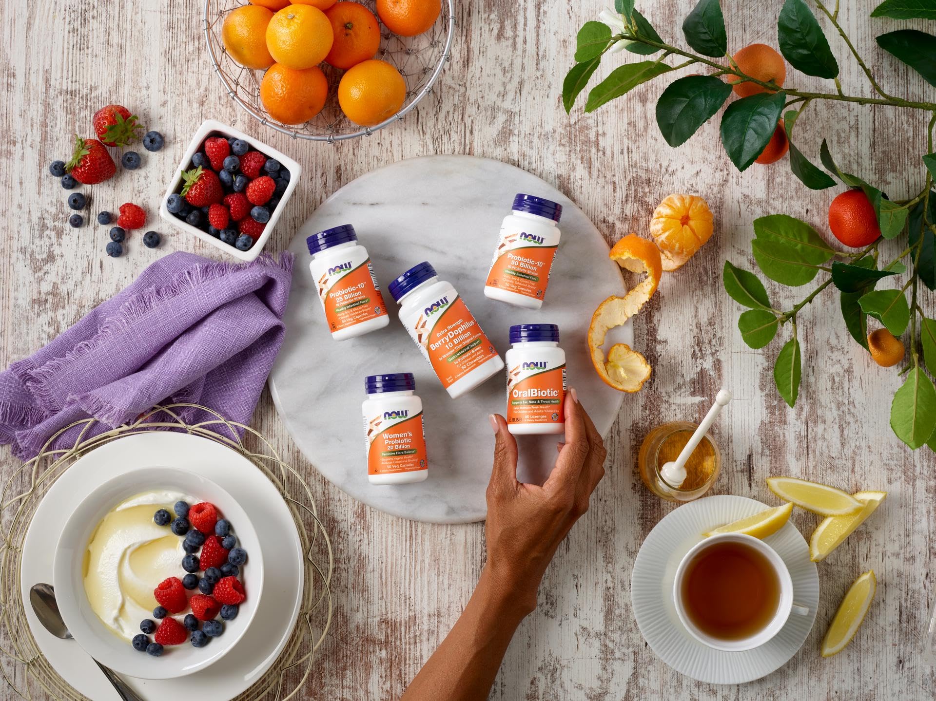 Foto 5 | Suplemento Now OralBiotic de 60 Tabletas - Venta Internacional