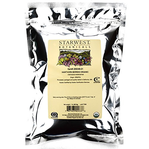 Foto 1 | Bayas De Espino Blanco Orgánicas Starwest Botanicals 454 G - Venta Internacional.