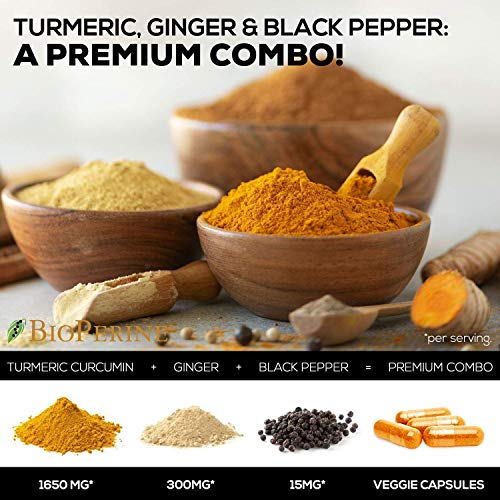 Foto 7 pulgar | Suplemento Nature's Nutrition Turmeric & Ginger 120 Cápsulas - Venta Internacional