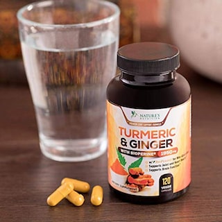 Foto 7 | Suplemento Nature's Nutrition Turmeric & Ginger 120 Cápsulas - Venta Internacional