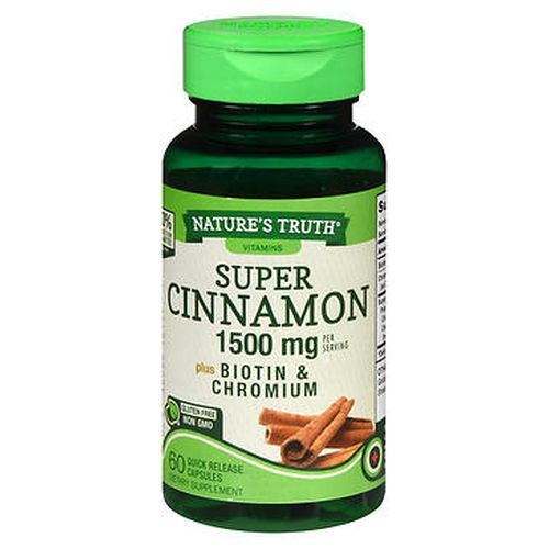 Foto 2 pulgar | Suplemento Nature's Truth Super Cinnam+biotina Y Cromo - Venta Internacional.