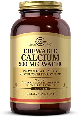 Foto 1 | Suplemento Solgar De Calcio Masticable, 500 Mg, 120 Obleas, Vegano - Venta Internacional.